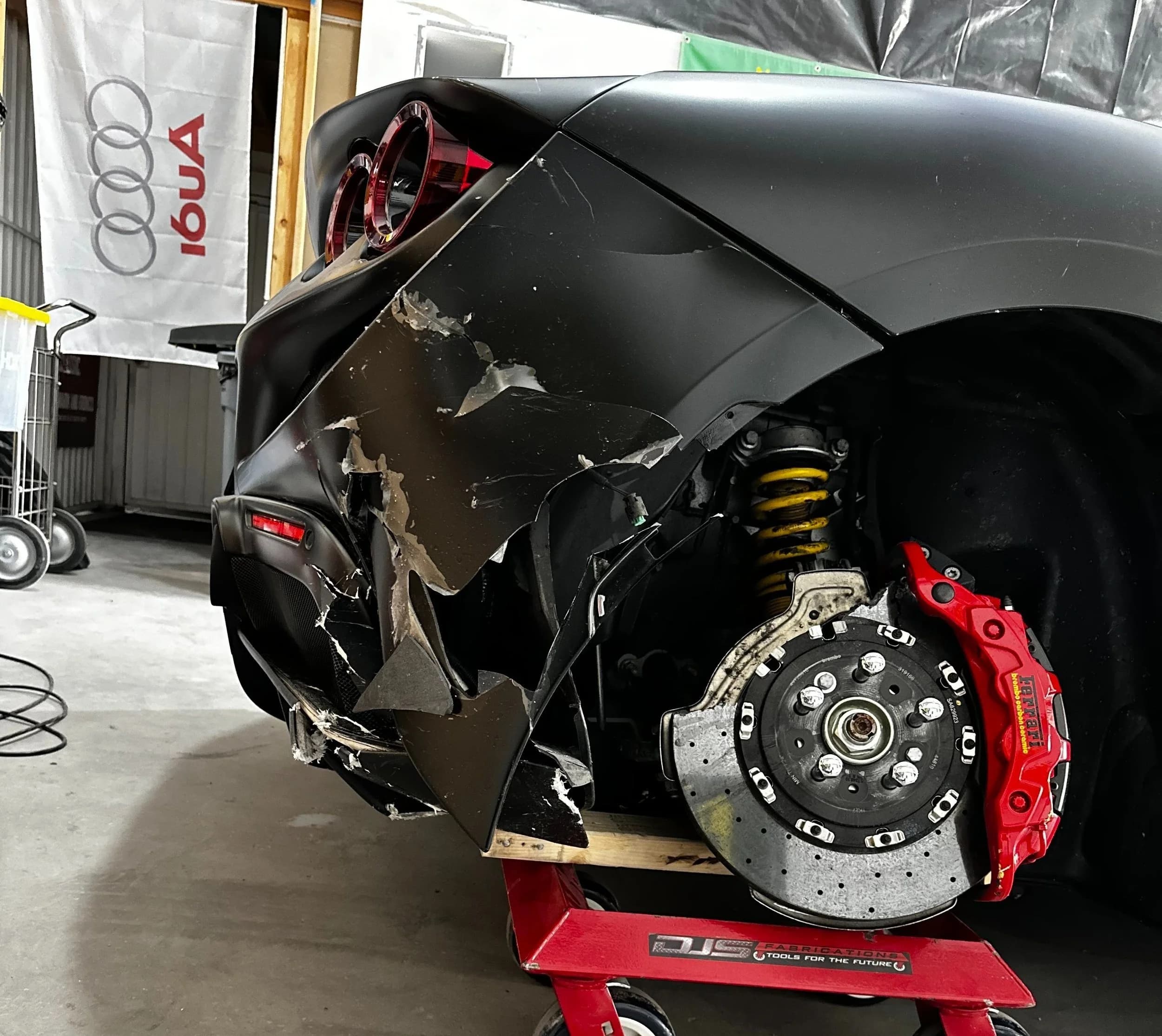 Paintless Dent Removal at HADD Customs in Beverly Hills